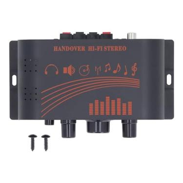 Imagem de Garosa Amplificador de Potência HiFi 2 X 20W Amplificador de áudio Estéreo Com 5.0 USB SD AUX para Home Theater Garagem de Carro
