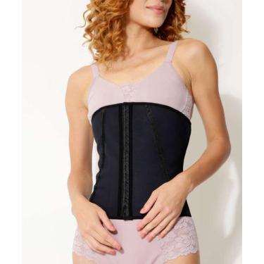 Imagem de Cinta Feminina Modeladora Abdominal Esbelt-89445, Preto, G