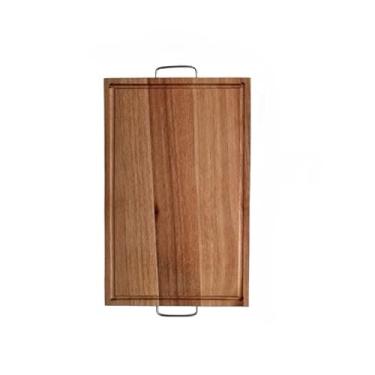 Imagem de Tábua de Churrasco Corte de Carne Madeira Eucalipto(32x60)