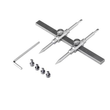 Imagem de Chave inglesa de lente, aço inoxidável, ponta dupla, reparo de lente de câmera, chave inglesa de manutenção, ferramenta aberta