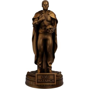 Imagem de Estátua Exu Matança Umbanda Candomblé (Cor Cobre Antigo)