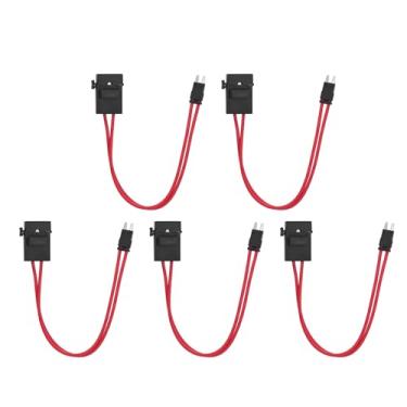 Imagem de Generic Mini Porta-fusível para Carro, Conector Conveniente, Acessórios de Teste de Circuito Automotivo para Veículo Atm 20a 16awg 5 Peças para Oficina de Reparo Automotivo (ACK S 10,9mm)