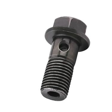 Imagem de Luqeeg Parafusos e Arruelas Banjo de Motocicleta de, Conjunto de Parafusos de Freio Antiferrugem para Pinça de Freio Adequada para Cilindro Mestre M10 X1,25/M10 * 1,0 Mm, Pacote de 5, Adequado para