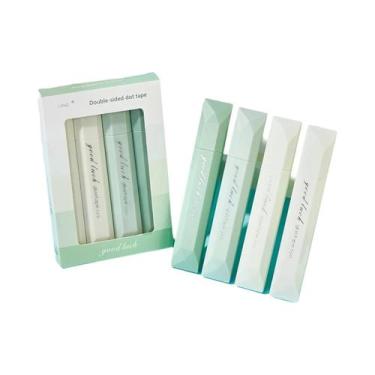 Imagem de Fita Adesiva Dupla Face Impermeável 4 Peças Material PP Para Artesanat