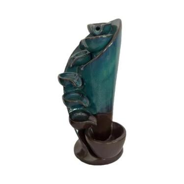 Imagem de Suporte Para Incenso Artesanal Com Refluxo, Fonte De Água Em Cascata, 