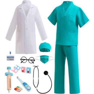 Imagem de Conjunto de fantasias BanKids Doctor para meninos Role Play 3-4Y