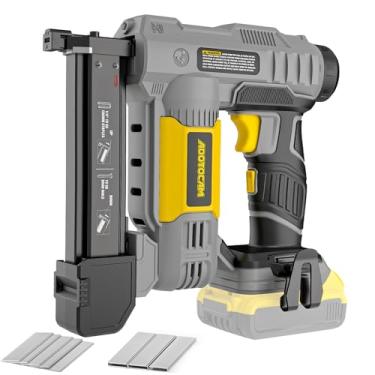 Imagem de ADOTOCAM Pistola de pregos 18GA para bateria Dewalt 20V (apenas ferramenta), prego sem fio 2 em 1