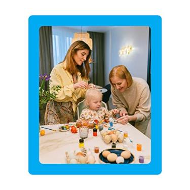 Imagem de Quadro Magnético com Autoadesivo DIY para Colagem de Fotos Geladeira Janela Vidro Porta Cubículo Parede Cerâmica Decorativo Prático Alto e Fácil Usar