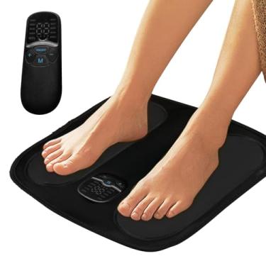 Imagem de Massageador de Pés | 30 Níveis de Intensidade Elétrico | Máquina De Massagem De Pés Sem Fios Com 10 Modos,Para Mães Mulheres Homens Idosos Casa Fadiga Pós-Treino Inchaço Relaxamento