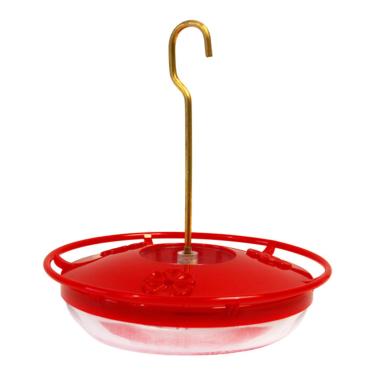 Imagem de Aspects 430 Hummzinger Highview Mini alimentador de beija-flor, vermelho/transparente, 227 g