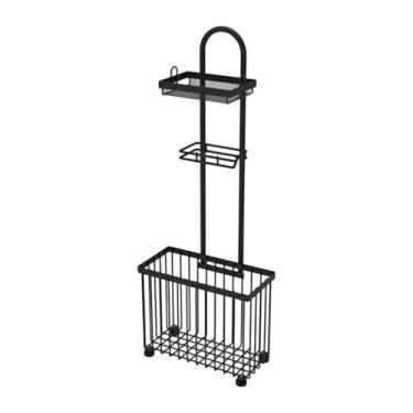 Imagem de SiaBiced Suporte para Papel Higiênico, Telefone Residencial, Campistas, Banho, com Prateleira de Armazenamento