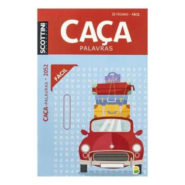 Imagem de Livro - Scottini Caça-Palavras (32p) N.2052 (Fácil)