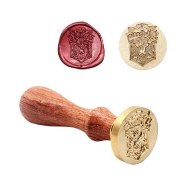 Imagem de Carimbo De Cera Owl Messenger Com Cabo De Madeira, Selagem Densa, Vari