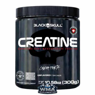Imagem de Creatina Black Skull Monohidratada Creatine Pura 300g