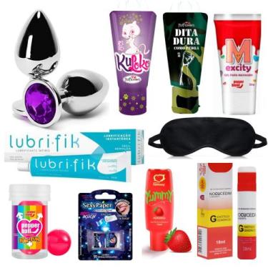Imagem de Kit Sex Shop 10 Itens Presente Sexyshop - Kit 07 - Casa da Revenda