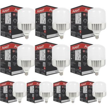 Imagem de 10 Lâmpada Bulbo Hp Led Comercio Industria 75w Bivolt Avant
