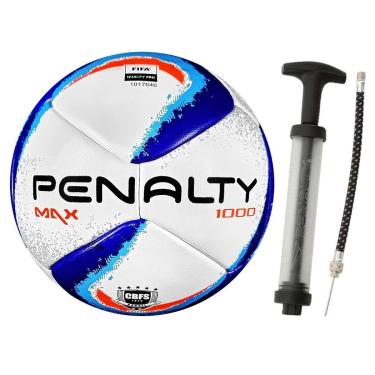 Imagem de Bola Futsal Penalty Max 1000 Profissional Mais Inflador-Unissex