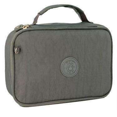 Imagem de Estojo Box Escolar Bolsinha Porta Caneta Lapis Coloridos Grande Jumbo Organizadora-Feminino