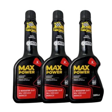 Imagem de BARDAHL 3 Aditivos Combustível Gasolina Bardahl Max Power 200ml