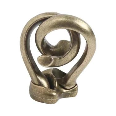 Imagem de Quebra-Cabeça De Metal Para Adultos E Crianças, Desafio De Lógica Difí