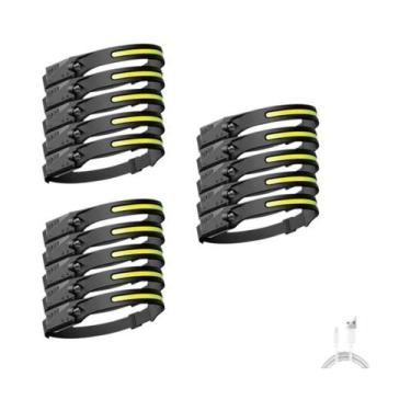 Imagem de Lanterna De Cabeça LED Recarregável Por Indução Com Feixe Amplo, Lante