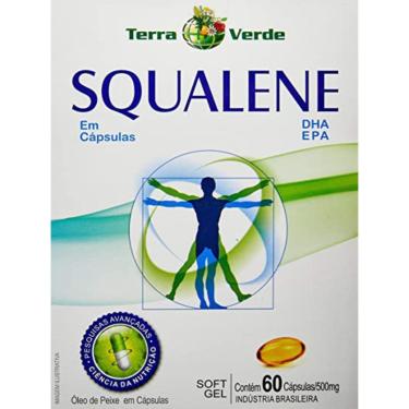 Imagem de SQUALENE ÓLEO DE PEIXE DHA EPA 60 CÁPSULAS - TERRA VERDE-Unissex