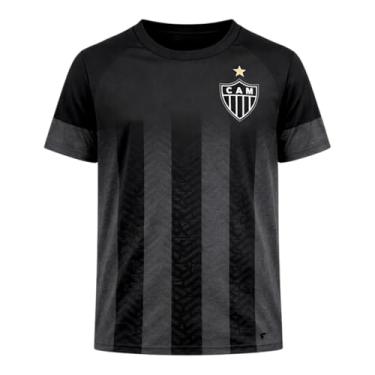Imagem de Camisa Atlético Mineiro Armadilha Preta e Cinza