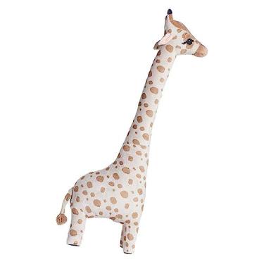 Imagem de Generic Almofada de Boneca de Pelúcia Girafa Macia, Presente de Alta Elasticidade para Adultos, sofá de Escritório, Pano de Algodão (45cm)