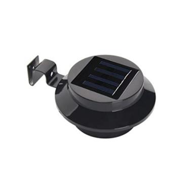 Imagem de Luz Solar LED para Jardim Pátio Parede Canaleta e Cerca com Suporte