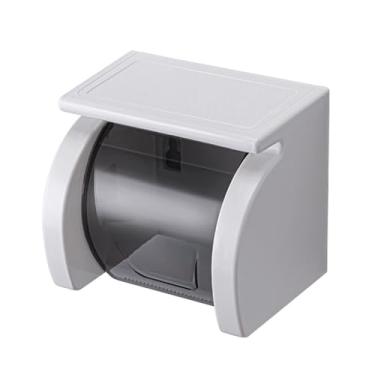 Imagem de Caixa de lenços moderna com prateleira para papel higiênico doméstico caixa de gaveta de lenços