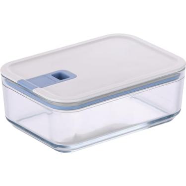 Imagem de Pote de Vidro Retangular Hermético - Tampa com Alavanca - 1600ml - Neoflam