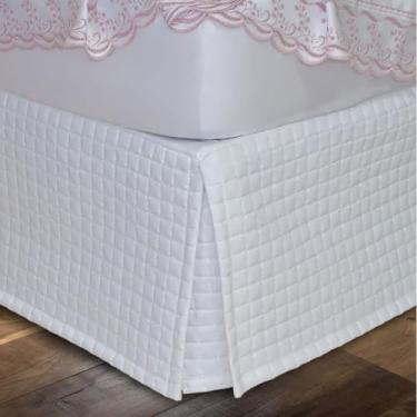 Imagem de Artelassê Saia para cama box King 300 Fios Paris Branco