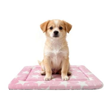 Imagem de WITTOP Cama de cachorro lavável ortopédica para uso ao ar livre com fundo antiderrapante, almofada macia de luxo para animais de estimação, almofada aconchegante para gaiola e colchão de dormir para