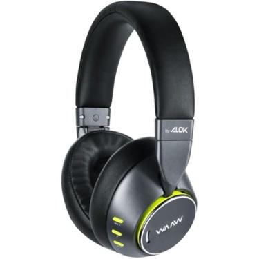 Imagem de WAAW by ALOK Fone de Ouvido SENSE 210 Bluetooth Over Ear com Conectividade P2 e Bateria de Até 40 Horas