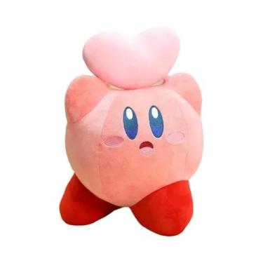 Imagem de Brinquedo De Pelúcia Kirby Estrela Rosa, Boneco Macio Para Decoração D