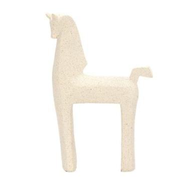 Imagem de Escultura Cavalo Em Poliresina 23X15,5X4,5Cm 19035 Mart