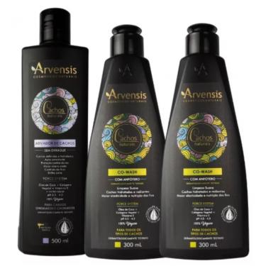 Imagem de Kit Arvensis Cachos 2 Co-wash 300m + 1 Ativador Ondulados 500gr