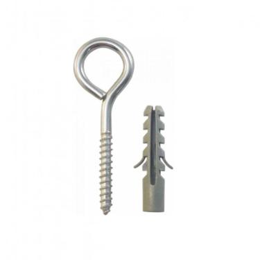 Imagem de Kit 8 Pitão Com Bucha 18X50 Aço Carbono (Bucha 6)