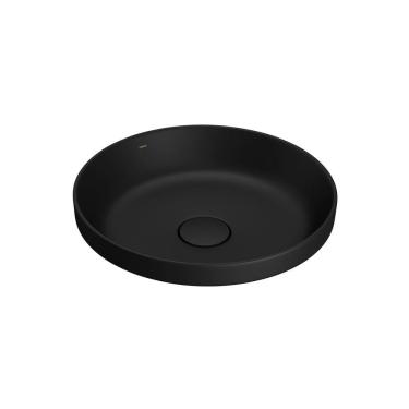 Imagem de Cuba De Sobrepor Deca Slim 40x40 L.22040.94 Redonda ébano Fosco