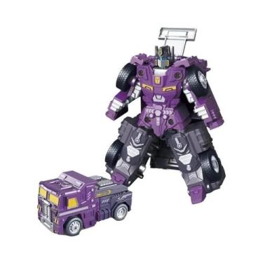 Imagem de Brinquedos Educativos Para Meninos, Carro Robô Transformável, Caminhão