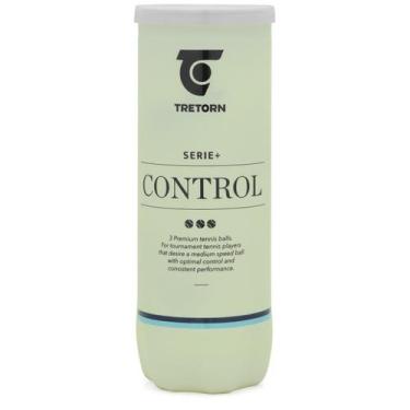 Imagem de Bola de Tênis Tretorn Serie+ Control - Tubo com 03 Unidades
