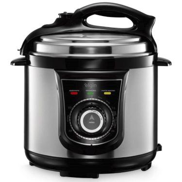 Imagem de Panela De Pressão Elétrica Elgin 4l Inox - 110v