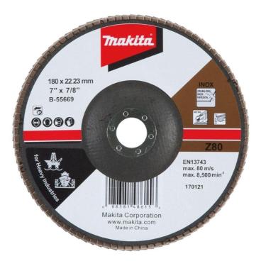 Imagem de Flap Disco 180 Mm Grão #z80 Makita