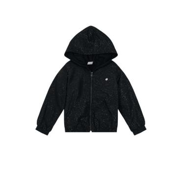 Imagem de Jaqueta Microfibra Infantil Menina Mundi Preto-Feminino