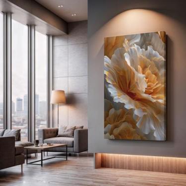 Imagem de Quadros Decorativos Explosão Orgânica 130x90 Moderno Luxo Sala Quarto 
