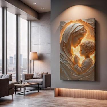 Imagem de Quadros Decorativos Chama Interior 90x60 Moderno Luxo Sala Quarto Escr