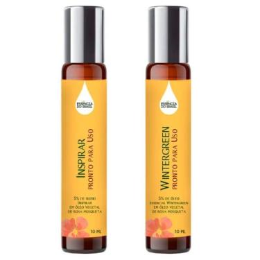Imagem de Óleos Essenciais Prontos Inspirar E Wintergreen Roll On 10Ml - Essênci
