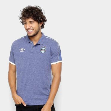 Imagem de Camisa Polo Grêmio 2019 Viagem Umbro Masculina-Masculino