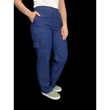 Imagem de Calça cargo Feminina com elástico - Almix, G