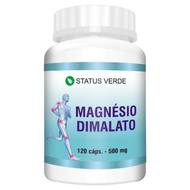 Imagem de Magnésio Dimalato Extrato Seco 500mg 120 Cápsulas - Suplemento Natural